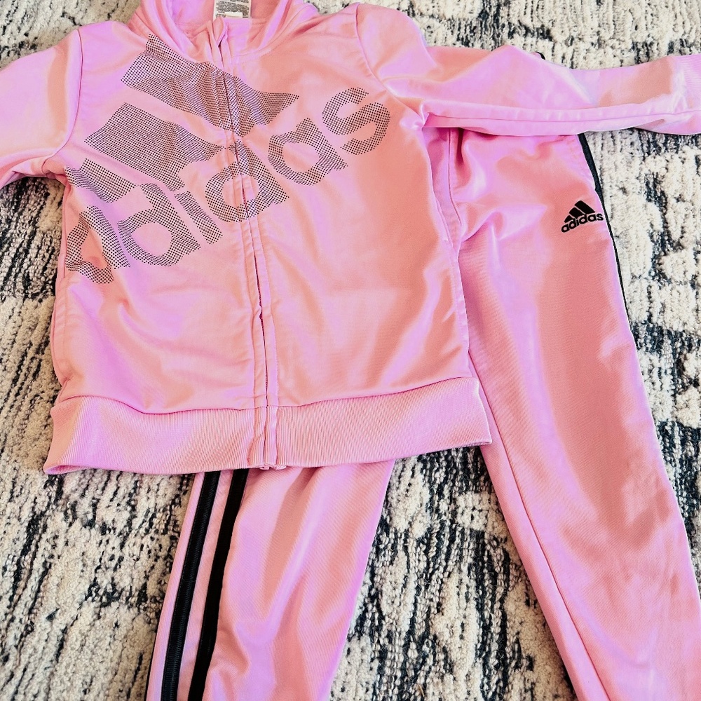 Adidas Girls Track Suit size 6